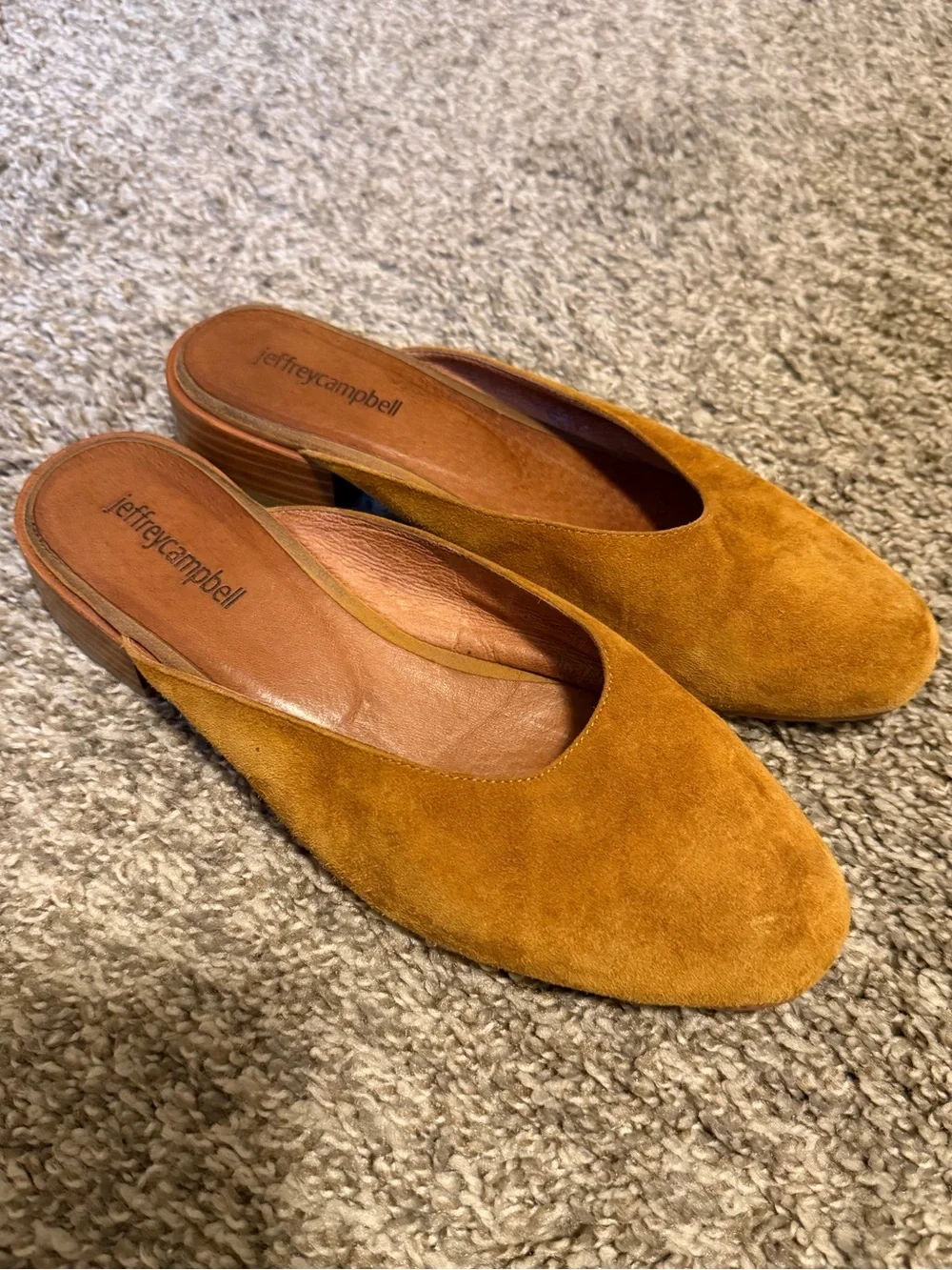 Jeffrey Campbell Mula Suede Mule - Picture 2 of 7